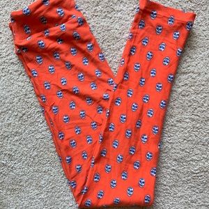 LuLaRoe Kids Halloween Leggings L/XL